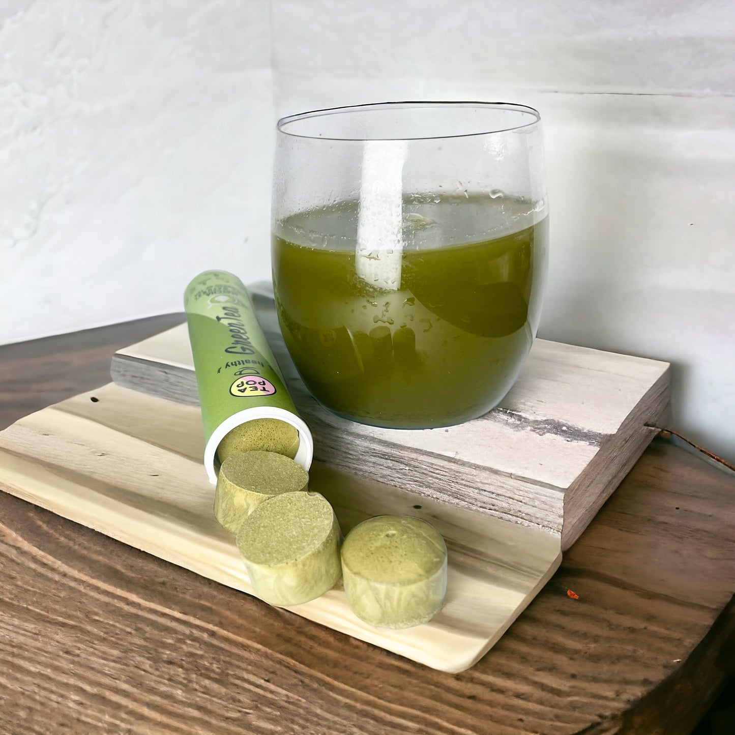 Matcha Green Tea-Pop, 100% Natural Quick Brewing Gourmet Tea.