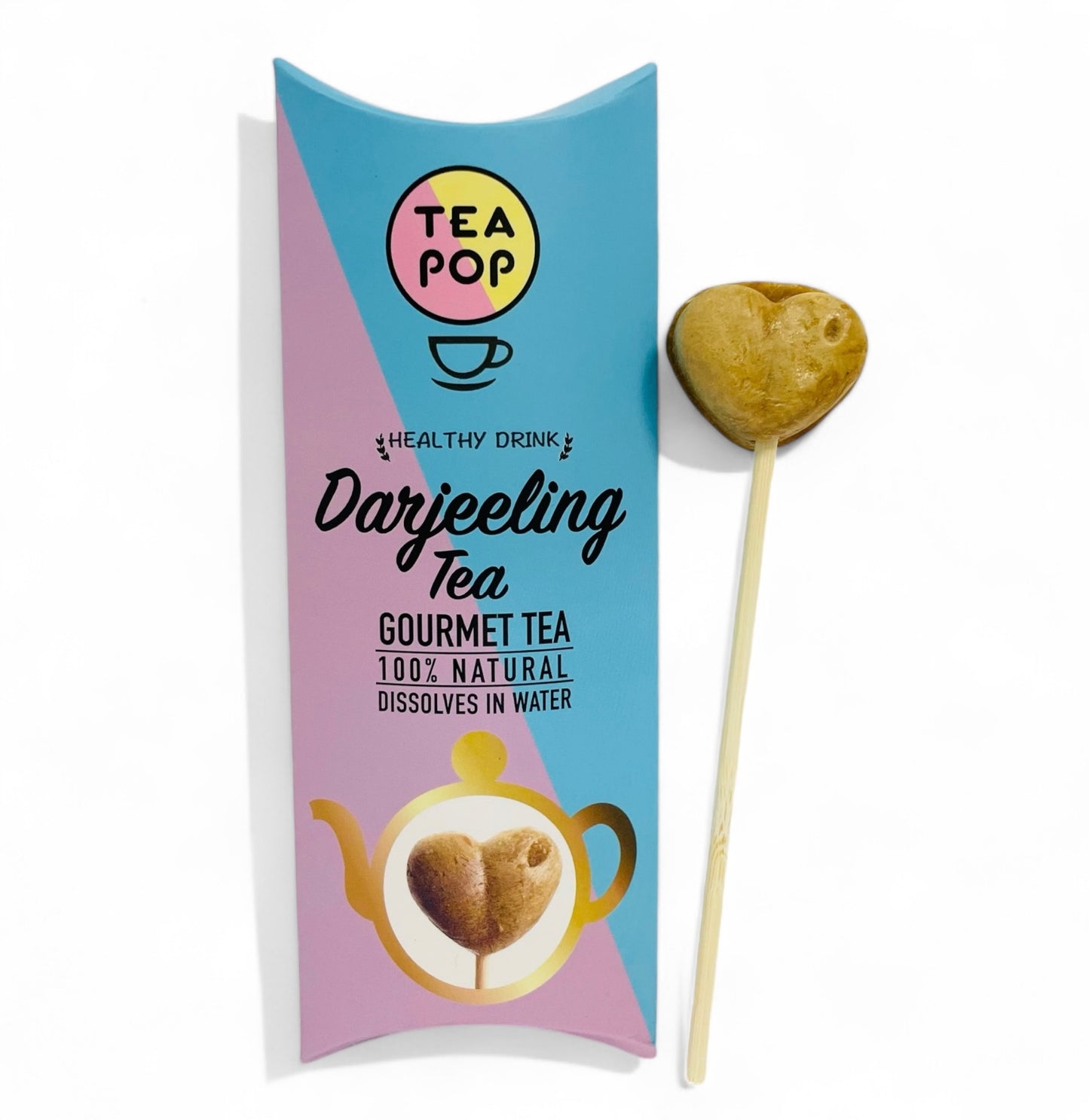 TP1-10 Darjeeling-TEE am Stiel! / 20 Stöcke Tablett / Großhandelspreis