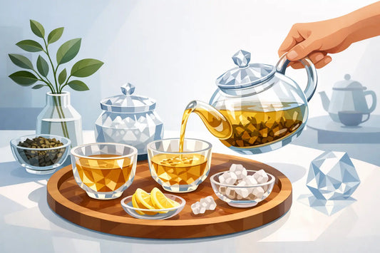 How to Serve Crystal Tea for a Better Tea Break
