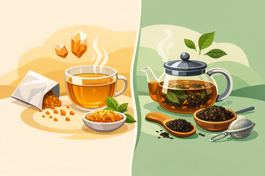 Crystallized Tea vs Loose Leaf: Which Fits?