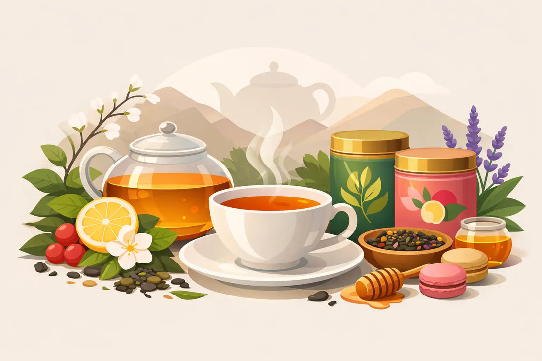 Gourmet Flavored Tea Blends That Feel Special