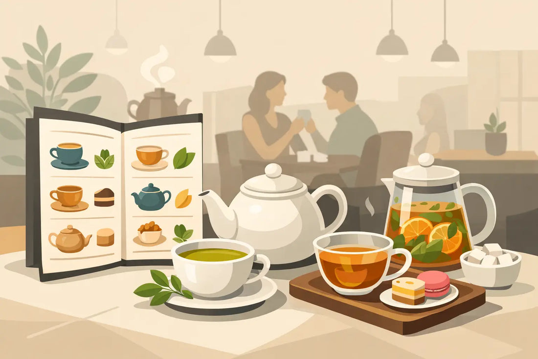 Restaurant Tea Menu Examples Guests Remember