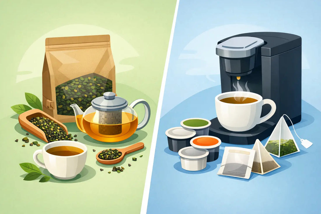 Bulk Tea Versus Single Servings Compared