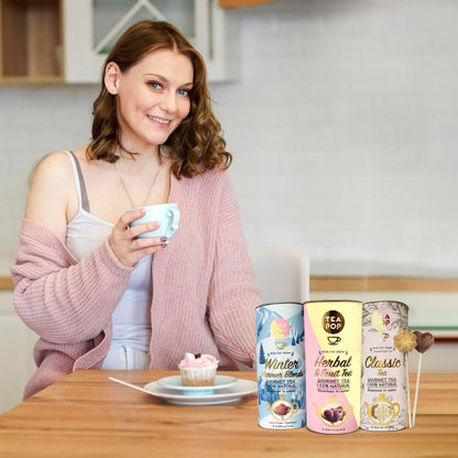 Ultimate Tea-Pop Gift Set: Classic, Herbal & Fruit, Winter Warmer Collections