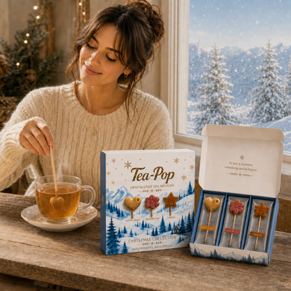 Tea-Pop Winter Moments Christmas Gift Pack – 6 Crystallised