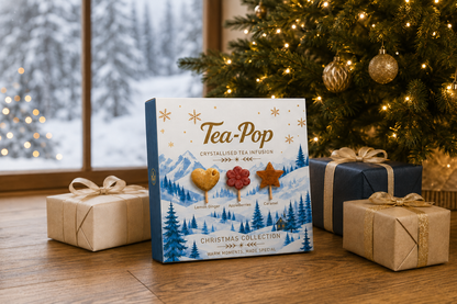 Tea-Pop Winter Moments Christmas Gift Pack – 6 Crystallised