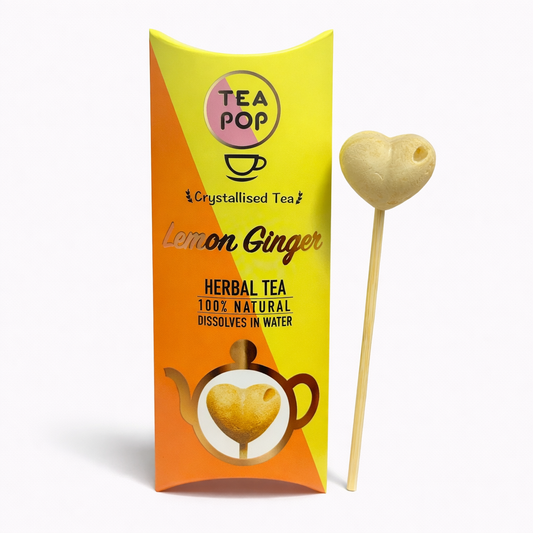 Lemon Ginger TEA On-A-Stick! / 20x sticks tray / Wholesale Price