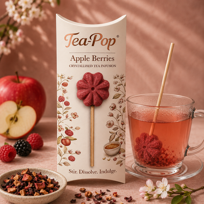 AppleBerry TEA On-A-Stick! / 20x sticks tray / Wholesale Price
