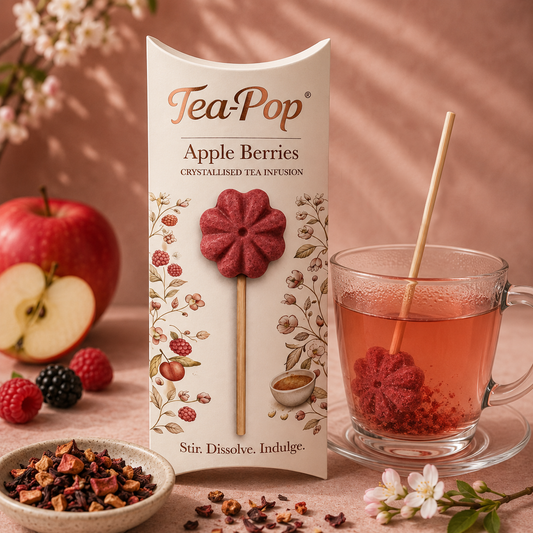 AppleBerry TEA On-A-Stick! / 20x sticks tray / Wholesale Price