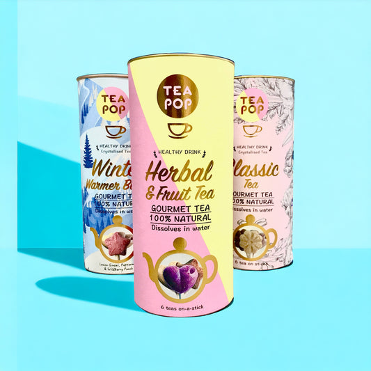 Assort Blends Tea-Pop Geschenkset, 3 Bestseller in einer Box