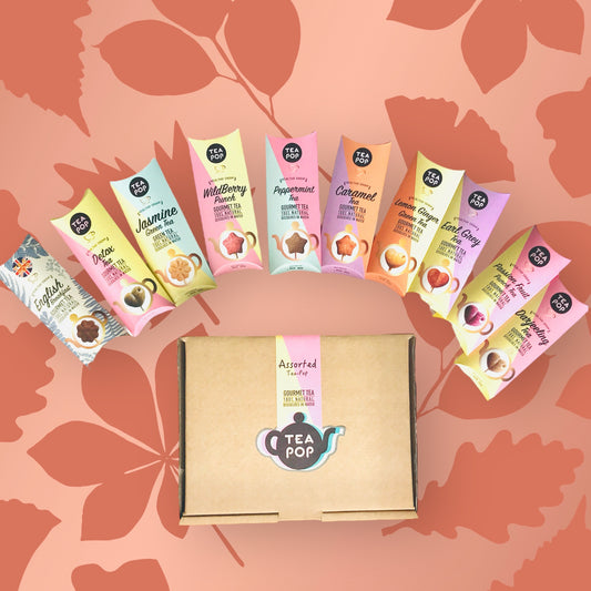 Gourmet Tea-Pop Discovery Box: 10 Blend Sampler