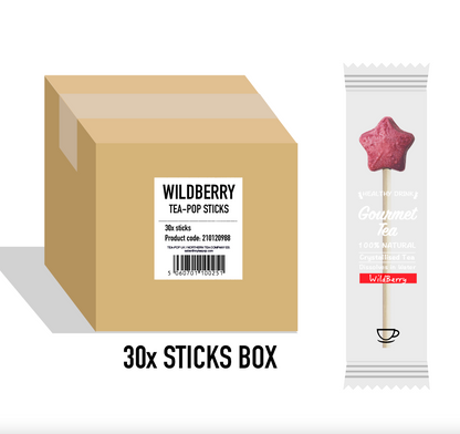 WildBerry Tea-Pop Sticks / 30 sticks box / wholesale price.