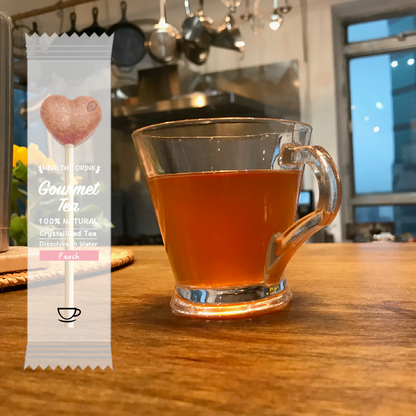 Peach Tea-Pop Sticks / 30 sticks box / wholesale price.