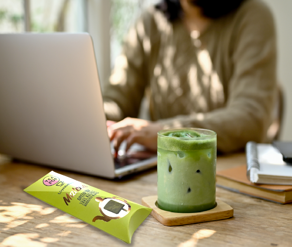 Matcha  Green TEA On-A-Stick! / 20x sticks tray / Wholesale Price