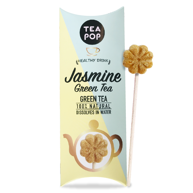 TP1-01 Jasmine Green TEA On-A-Stick! / 20x sticks tray / Wholesale Price