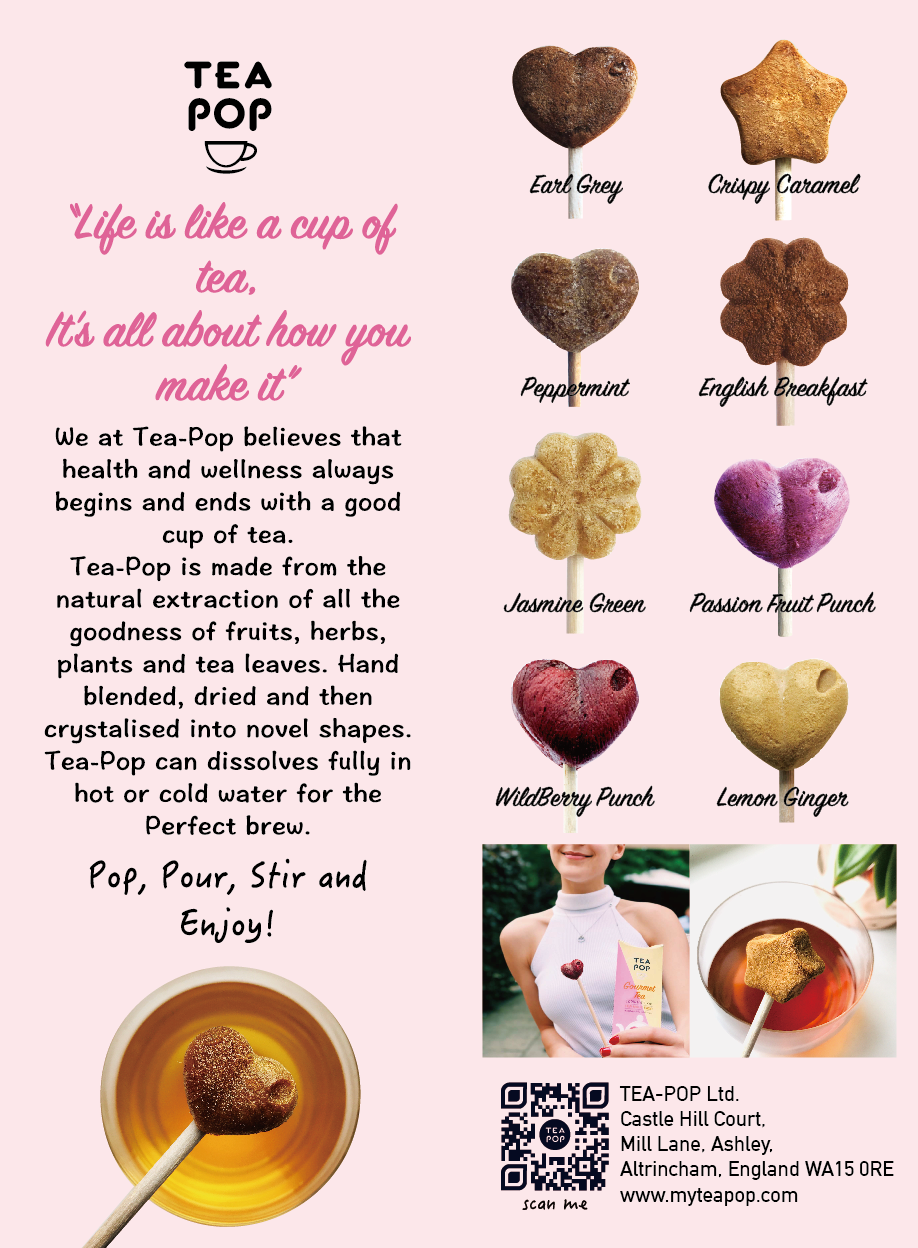 Tea-Pop Sampler Set, Fun way to enjoy delicious gourmet tea On-A-Stick ...