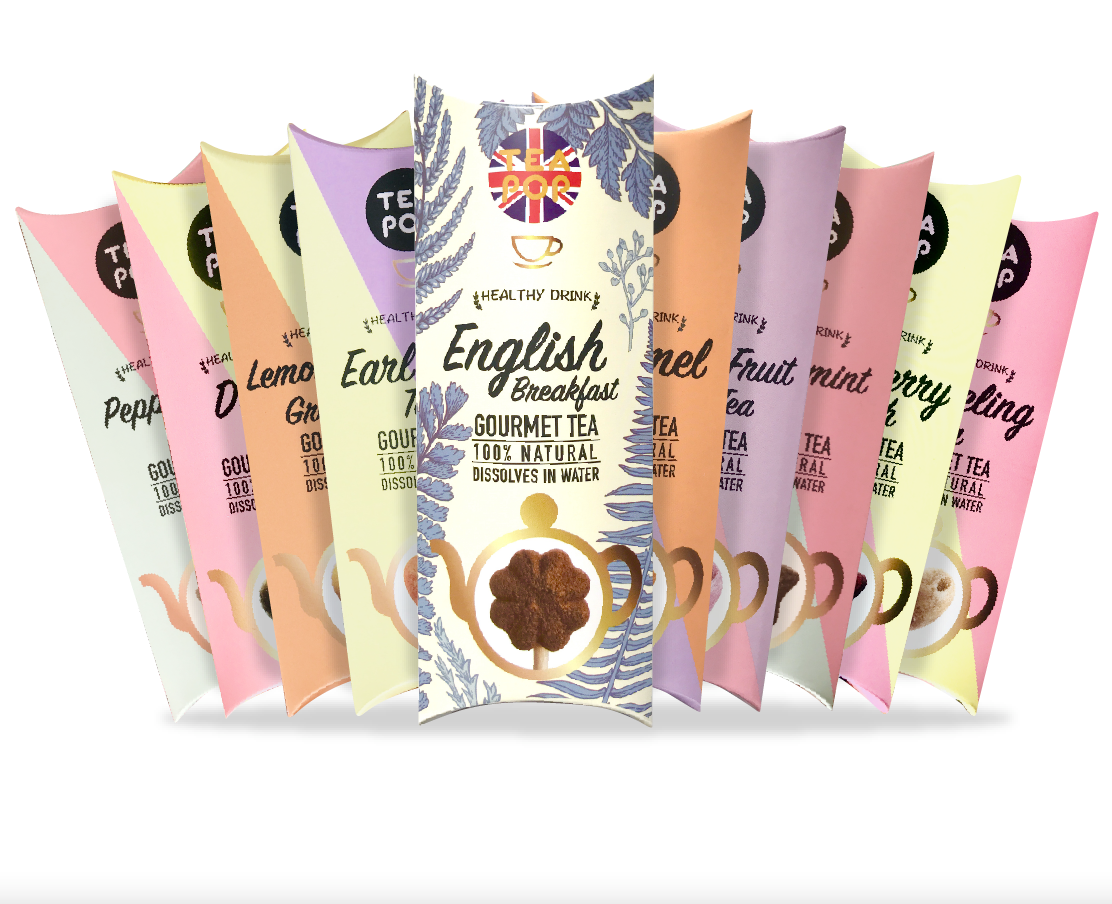 Tea-Pop Sampler Set, Fun way to enjoy delicious gourmet tea On-A-Stick ...