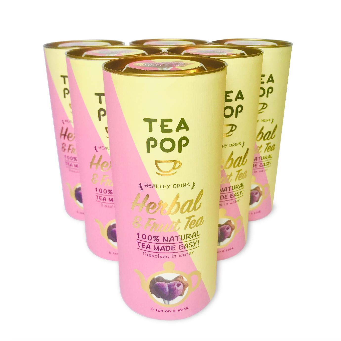 TP6-00 Herbal Fruit TEA On-A-Stick! / Assorted Blends / Wholesale Price
