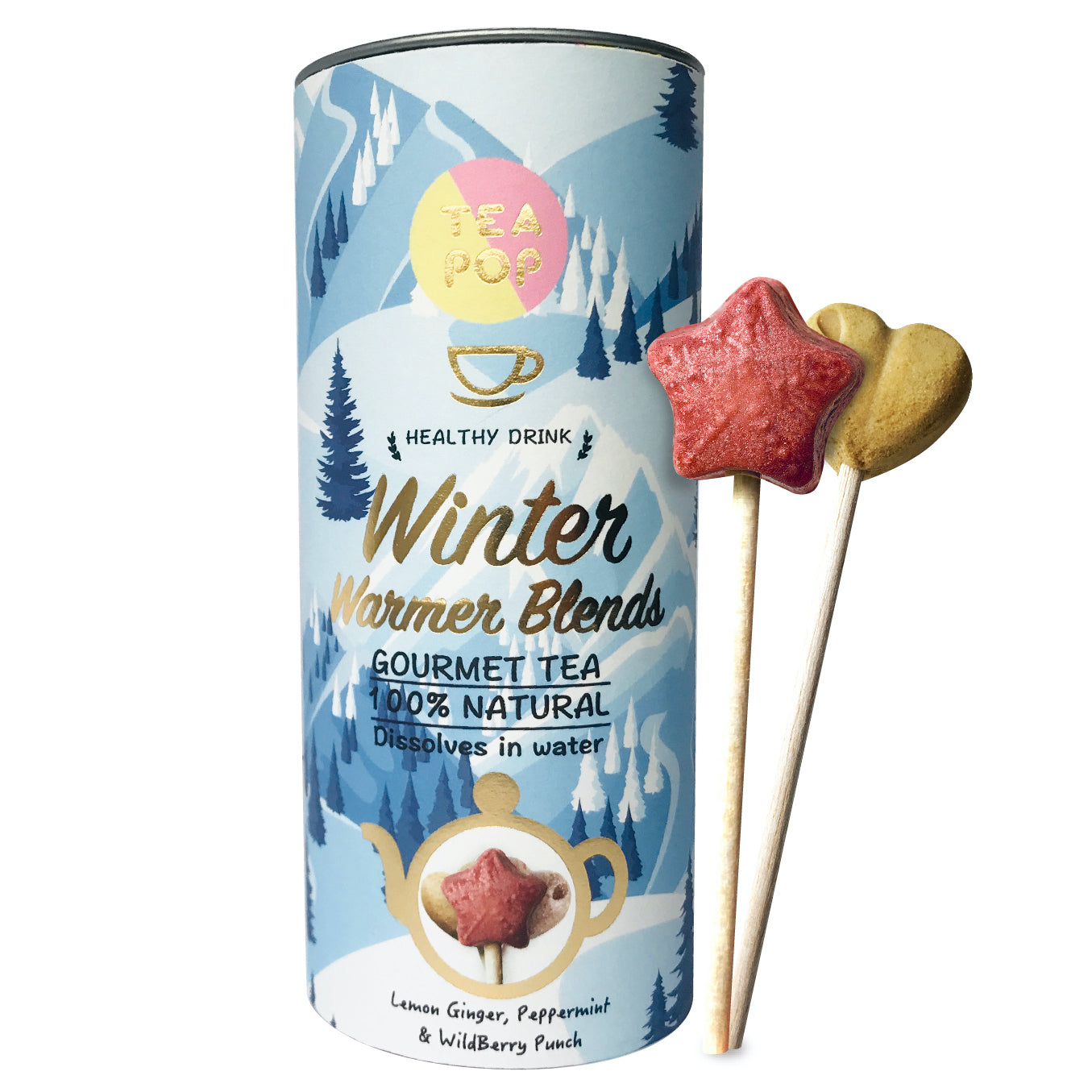 Winterwärmer TEA On-A-Stick! / Verschiedene Mischungen / Großhandelspreis