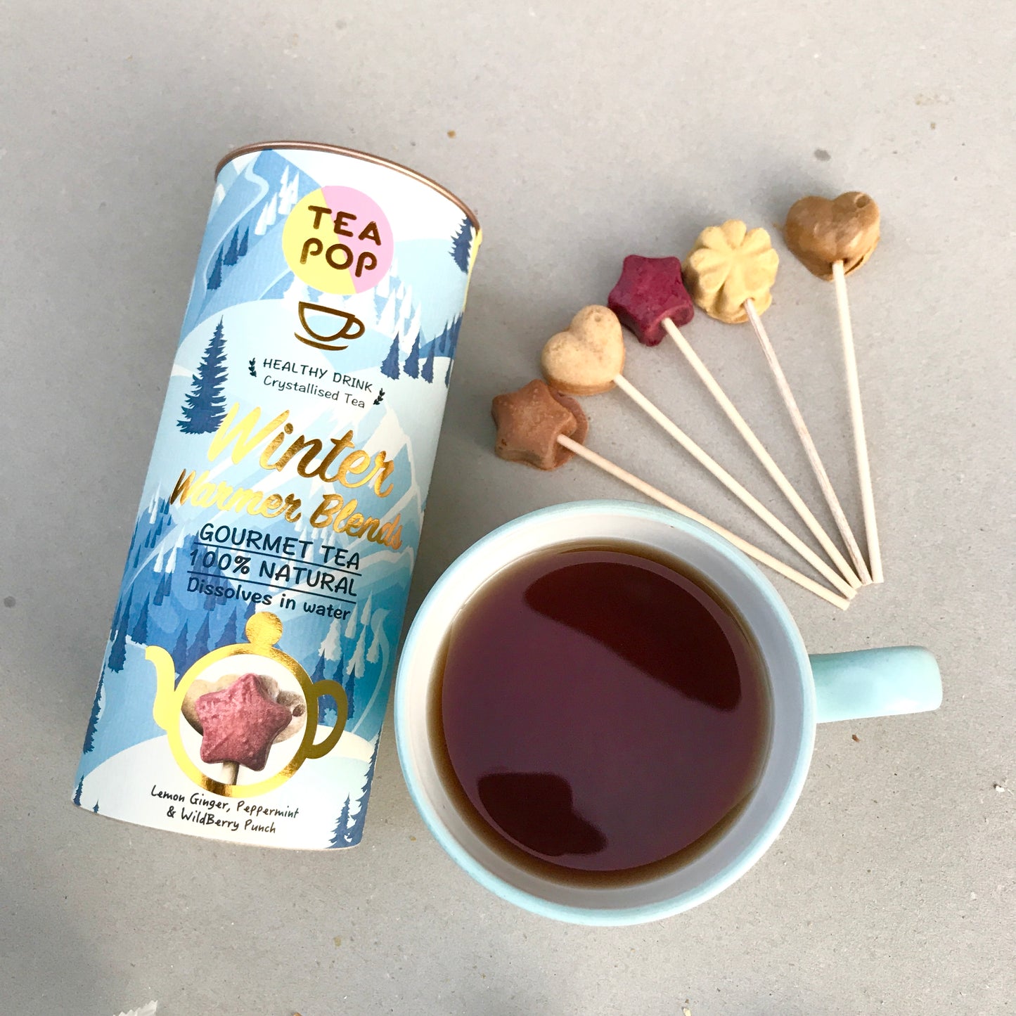 Tea on a stick, gourment tea gift set, 3 best sellers in one pack
